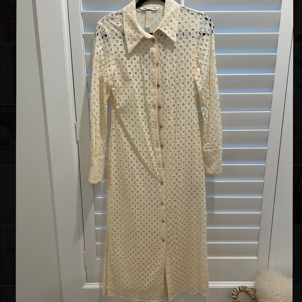 Zara Lace Maxi Dress